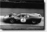 Nrburgring 1000 km 1966: The 330P3 s/n 0848 was seen in practice only. Lorenzo Bandini and John Surtees drove it before it was withdrawn. 